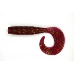 Силіконова приманка на хижу рибу, EOS Twister, 75мм, 7шт/уп, колір №002